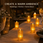Flameless LED Candles – Decorative Tea Lights