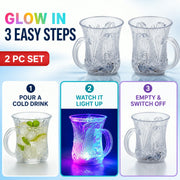 LED Party Cups – Flashing Water-Activated Glasses | Indo Glow