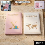 Travel Document Organizer for Passport, Tickets and Cards, Zip Wallet (1 Pc)
