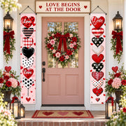 Door hanging backdrop pack