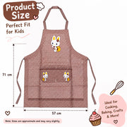 Apron size 71x57cm