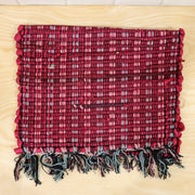 Woven floor mat door use