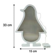 LED penguin decorative light size reference
