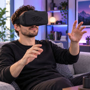 3D virtual reality VR headset dual lenses
