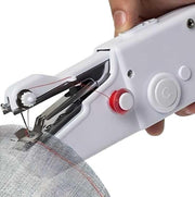 Stitch Handheld Cordless Portable White Sewing Machine