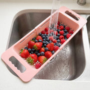 Kitchen Sink Utility Combo – Flexible Faucet Sprayer, Drain Basket, Soap Caddy & Dish Brush