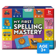 Kids Educational Learning Combo – Spelling Puzzle, Doctor Play Set & Colourful Linking Rings