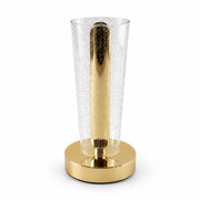 Crystal Table Lamp – Sparkle Design with Golden Base LED