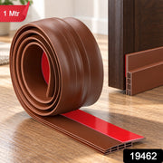 Silicone Door Bottom Seal Strip – 1 Meter Self-Adhesive Noise Reduction, Door Guard