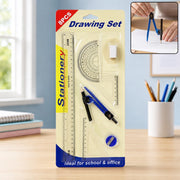 Complete 8-in-1 Geometry Box Set for School Students